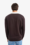 Boxy Fit Polo Yaka Sweatshirt