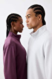 DeFactoFit Standart Fit Dik Yaka Modal Sporcu Sweatshirt