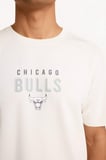DeFacto Pamuklu NBA Chıcago Bulls Relax Fıt Bisiklet Yaka Kısa Kollu Tişört F9789AX26SPBG662