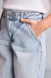 DeFacto Baggy Fıt Jean Açık Mavi Pantolon Kız Çocuk H6244A826AUNM39