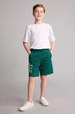 DeFacto %100 Pamuk Minecraft Regular Fıt Sweatshirt Kumaşı Şort Erkek Çocuk H8245A826HSGN516