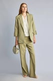 Defacto C3215AXKH462 Haki Oversıze Basic Blazer Haki Ceket