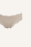 DeFacto Fiyonk ve Dantel Detaylı Ribana 2'li Slip Külot I4131AX26AUBG588