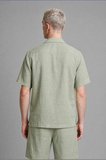 DeFacto Premium Baggy Fit Nane Yeşili Bermuda Şort G0857AX26SMGN1180