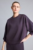 DeFacto Ultra Yumuşak Oversize Bisiklet Yaka Dikiş Detaylı Modal Sporcu Basic Sweatshirt H4536AX26AUPR467