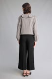 Culotte Yüksek Bel Düz Paça Pantolon