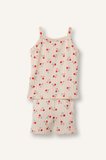 DeFacto Baskılı Fitilli 2'li Ecru Pijama Takımı Kız Bebek I0404A526HSER233