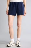 Standart Fıt Sporcu Crop Fit Modal Lacivert Şort