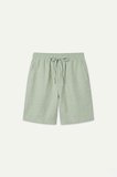 DeFacto %100 Keten Premium Baggy Fit Nane Yeşili Bermuda Şort G0854AX26SMGN1180