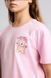 DeFacto %100 Pamuk Kpop - Demon Hunters Relax Fıt 2'li Pembe Pijama Takımı Kız Çocuk H8497A826SMPN171