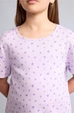DeFacto Regular Fıt Fitilli Kaşkorse Şort Tişört 2'li Pijama Takımı Kız Çocuk H8104A826SMPR67