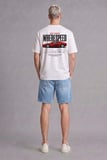 DeFacto Beli Lastikli ve Bağcıklı Relax Fit Jean bermuda şort H8869AX26AUNM39