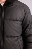 Su İtici Regular Fit Gömlek Yaka Astarlı Fermuarlı İç Cepli Kürk Yakalı Suni Deri Mont