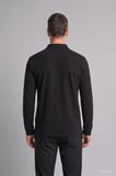 Regular Fit Düğmeli Polo Yaka Basic Sweatshirt