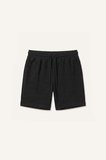 DeFacto Regular Fıt Elastik Bağlamalı Bel Düz Paça Siyah Şort I4858AX26SMBK81