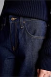 Yüksek Bel Barrel Fit Jean Pantolon