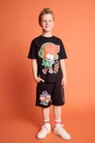Super 1 Takım	 Oversıze Sweatshirt Kumaşı Şort Erkek Çocuk