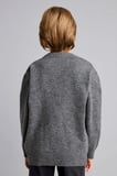oversize bisiklet yaka triko basic kazak erkek çocuk