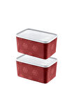 Smartware 2'Li Set No Frost Saklama Kabı Carmen 2600 ML