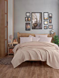 Ecocel Pike Örtü Battal 220x230cm Karde Koyu Bej  