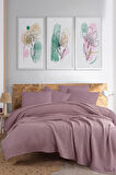 Ecocel Pike Örtü Battal MegaKing 260x230cm Karde Mürdüm  