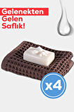 4'lü Alaturka Hamam Sabunu Seti 4x100g – Nostaljik Beyaz Sabun Kokusu – Geleneksel Temizlik ve Ferahlık