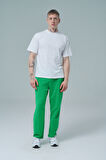 George Phoenix Daily Core - Yeşil Rahat Kesim Erkek Boru Paça Eşofman Altı