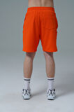 George Phoenix Daily Core - Turuncu Rahat Kesim Pamuklu Erkek Spor Şortu