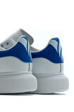 DE RIO Beyaz Mavi Unisex Sneakers Spor Ayakkabı