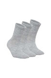 George Phoenix Cloud Socks - Kısa Konç Spor Çorap Gri 3 Çift