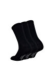 George Phoenix Cloud Socks - Uzun Konç Spor Çorap Siyah 3 Çift