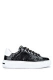 Tamer Tanca Kadın Hakiki Deri Siyah Sneakers & Spor Ayakkabı 1037 1367 BN AYK Y24 SIYAH