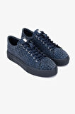 Valmenti Erkek Lacivert Hakiki Deri Sneakers & Spor Ayakkabı 352 19299 ERK AYK SK23/24