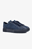 Valmenti Erkek Lacivert Hakiki Deri Sneakers & Spor Ayakkabı 352 19299 ERK AYK SK23/24