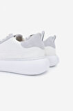 Valmenti Zindax Kadın Beyaz/Beyaz Deri & Tekstil Sneakers & Spor Ayakkabı 933 ZN PAGANINI BN AYK Y24