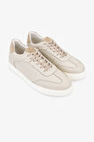 Valmenti Dimaks Erkek Bej/Bej Hakiki Deri Sneakers & Spor Ayakkabı 933 RALF ERK AYK Y24