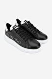 Valmenti İtimi Kadın BLACK/WHITE Hakiki Deri Sneakers & Spor Ayakkabı 1040 95B2302 AYK Y24