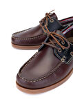 Tamer Tanca Erkek Hakiki Deri Bordo/Lacivert Casual Ayakkabı 496 B3620 ERK AYK Y24 BORDEAUXNAVY