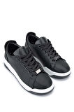Tamer Tanca Kadın Vegan Siyah/Lacivert Sneakers & Spor Ayakkabı 1009 2505-89 BN AYK Y24 SIYAH FLTR/LACI