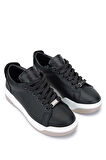 Tamer Tanca Kadın Vegan Siyah/Bej Sneakers & Spor Ayakkabı 1009 2505-89 BN AYK Y24 SIYAH FLTR/BEJ