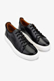 Valmenti Erkek Hakiki Deri Siyah Sneakers & Spor Ayakkabı 537 3444 ERK AYK Y24 SIYAH FNSJ