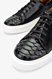 Valmenti Erkek Hakiki Deri Siyah Sneakers & Spor Ayakkabı 537 3442 ERK AYK Y24 SIYAH YLN