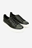 Valmenti Erkek Hakiki Deri Sneakers & Spor Ayakkabı 537 3442 ERK AYK Y24 HAKI YLN