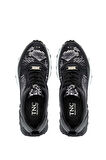 Tamer Tanca Kadın Hakiki Deri Siyah Sneakers & Spor Ayakkabı 231 2904-24 BN AYK Y24 SIYAH/BEYAZ