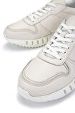 Tamer Tanca Erkek Hakiki Deri Kırık Beyaz Sneakers & Spor Ayakkabı 285 T3246 ERK AYK Y22 K.BEYAZ