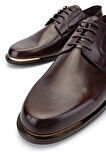 Tamer Tanca Erkek Hakiki Deri Kahverengi Deri Klasik Ayakkabı 183 40002 ERK AYK Y24 KAHVE AKD