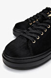 Valmenti Kadın Hakiki Deri Siyah Sneakers & Spor Ayakkabı 352 938-1 BN AYK SK24-25 SIYAH