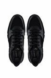 Tamer Tanca Erkek Hakiki Deri Siyah Sneakers & Spor Ayakkabı 352 21416 ERK AYK SK24-25 SIYAH