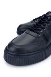 Tamer Tanca Erkek Hakiki Deri Lacivert Sneakers & Spor Ayakkabı 352 21241 ERK AYK SK24-25 LACI FLTR/LACI NP