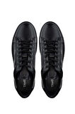 Tamer Tanca Erkek Hakiki Deri Siyah Sneakers & Spor Ayakkabı 352 21224 ERK AYK SK24-25 SIYAH